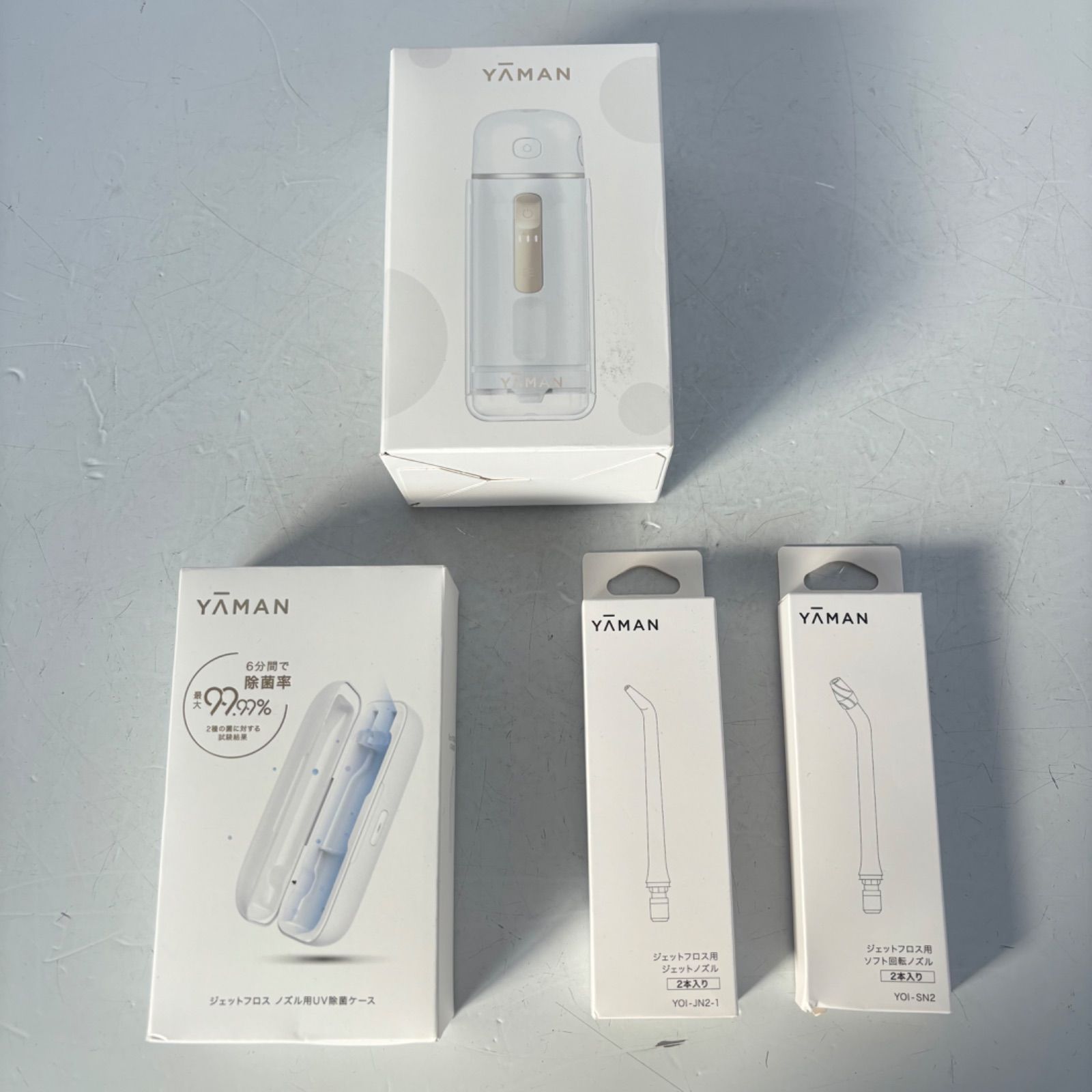 未使用 YA-MAN ヤーマン ジェットフロス コンパクト ソフト回転ノズル 