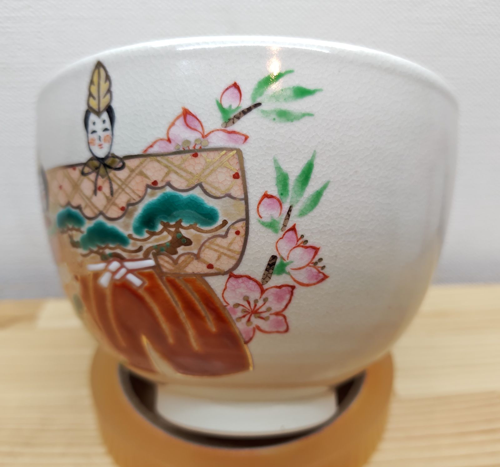 逢絢亭・新品】茶道具 茶碗 京焼 立雛の図 見谷福峰 紙箱入り - メルカリ