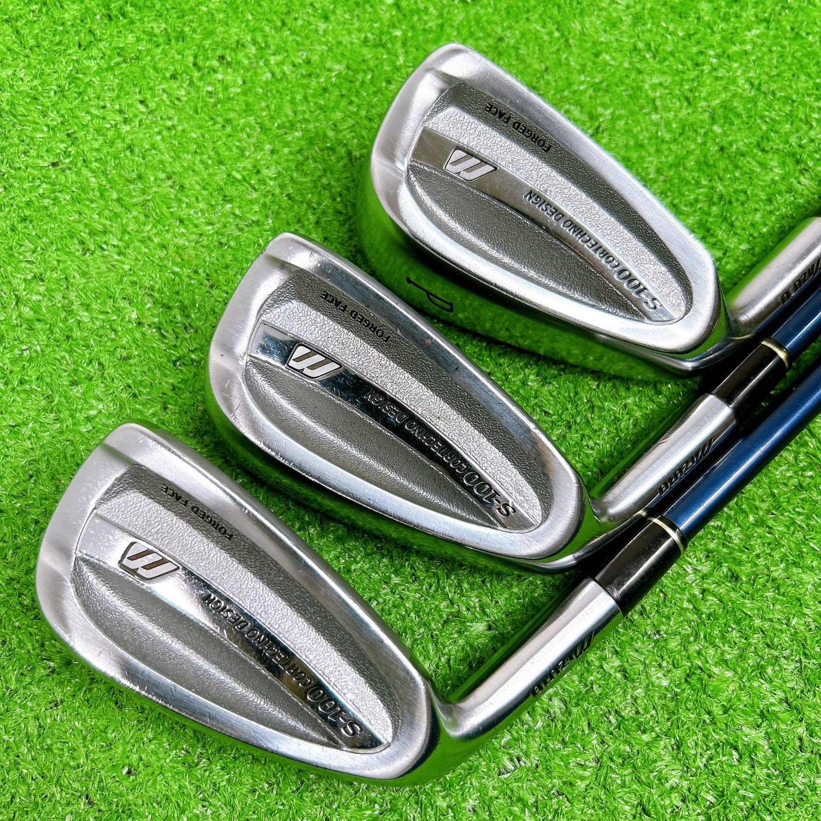 左利き/レフティ】ミズノ S-100 メンズアイアン 7本 R 初心者 4-P
