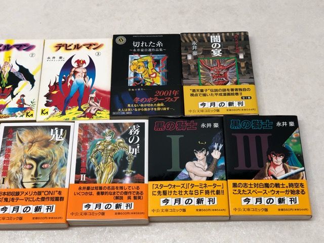 文庫版 永井豪 未完含む8タイトル11冊セット【P4390-008】013 - メルカリ