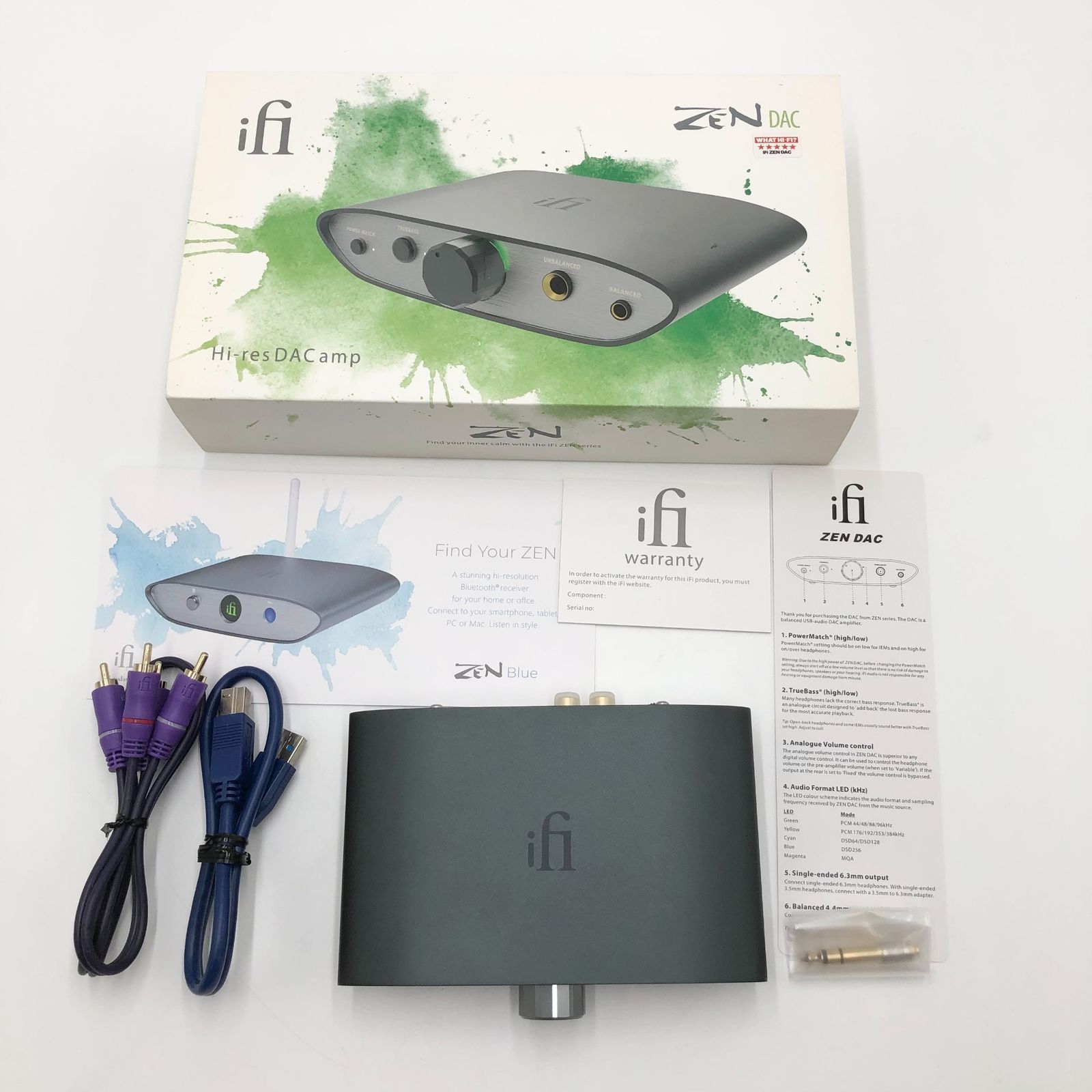 iFi audio ZEN DAC 小型据え置きDAC（兼プリアンプ＆ヘッドフォン 