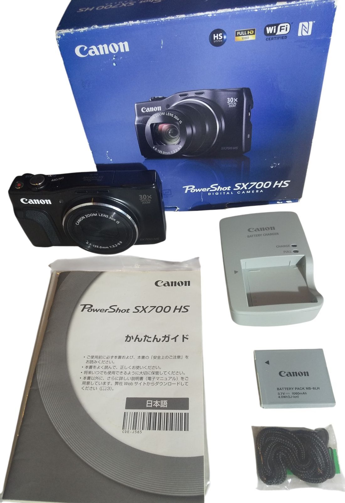 美品】Canon PowerShot SX700 HS ブラック - メルカリ