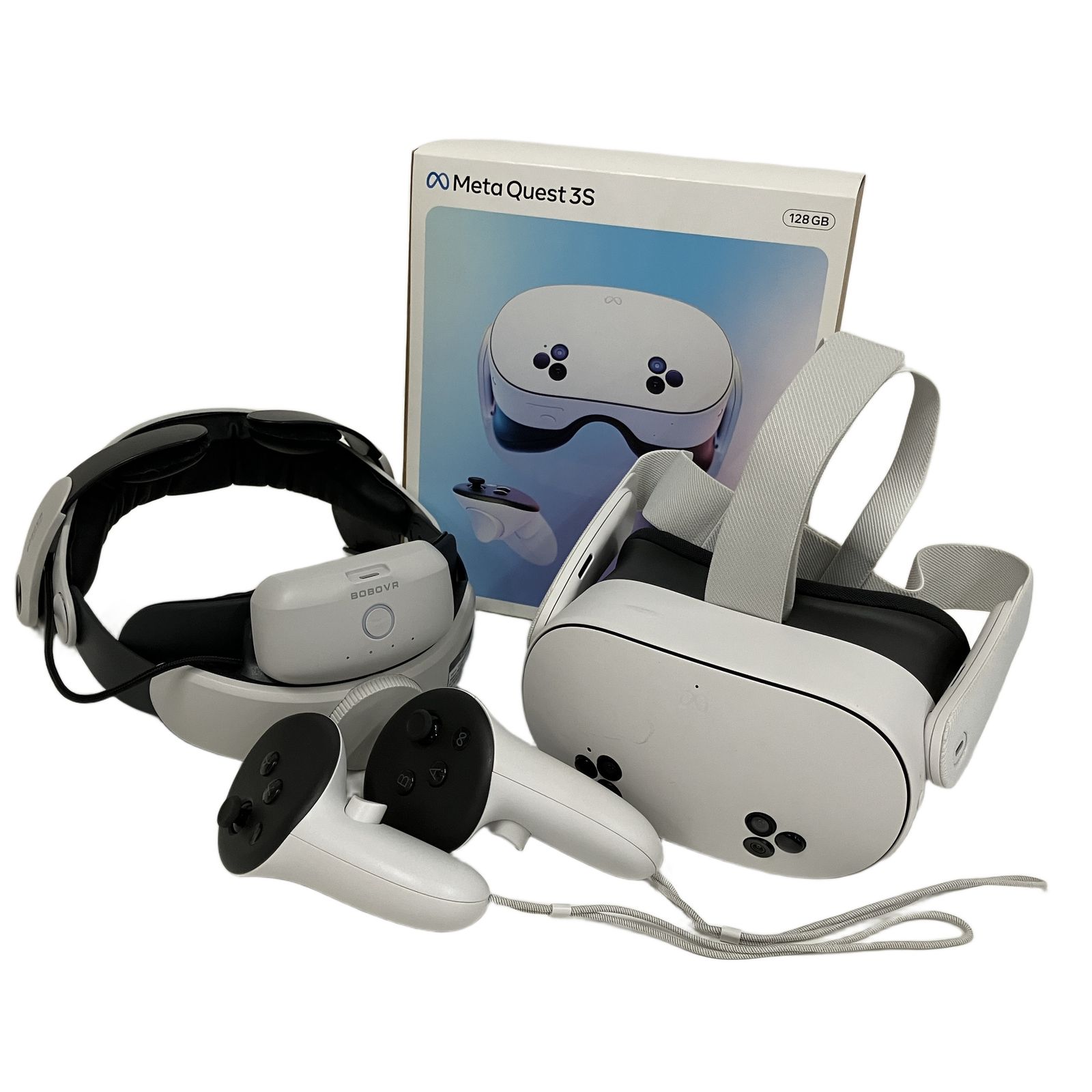 【中古美品】メタ  Quest 3S 128GB VRヘッドセット Meta Quest 3S 128GB (旧Oculus) [VRヘッドセット /2倍のグラフィック