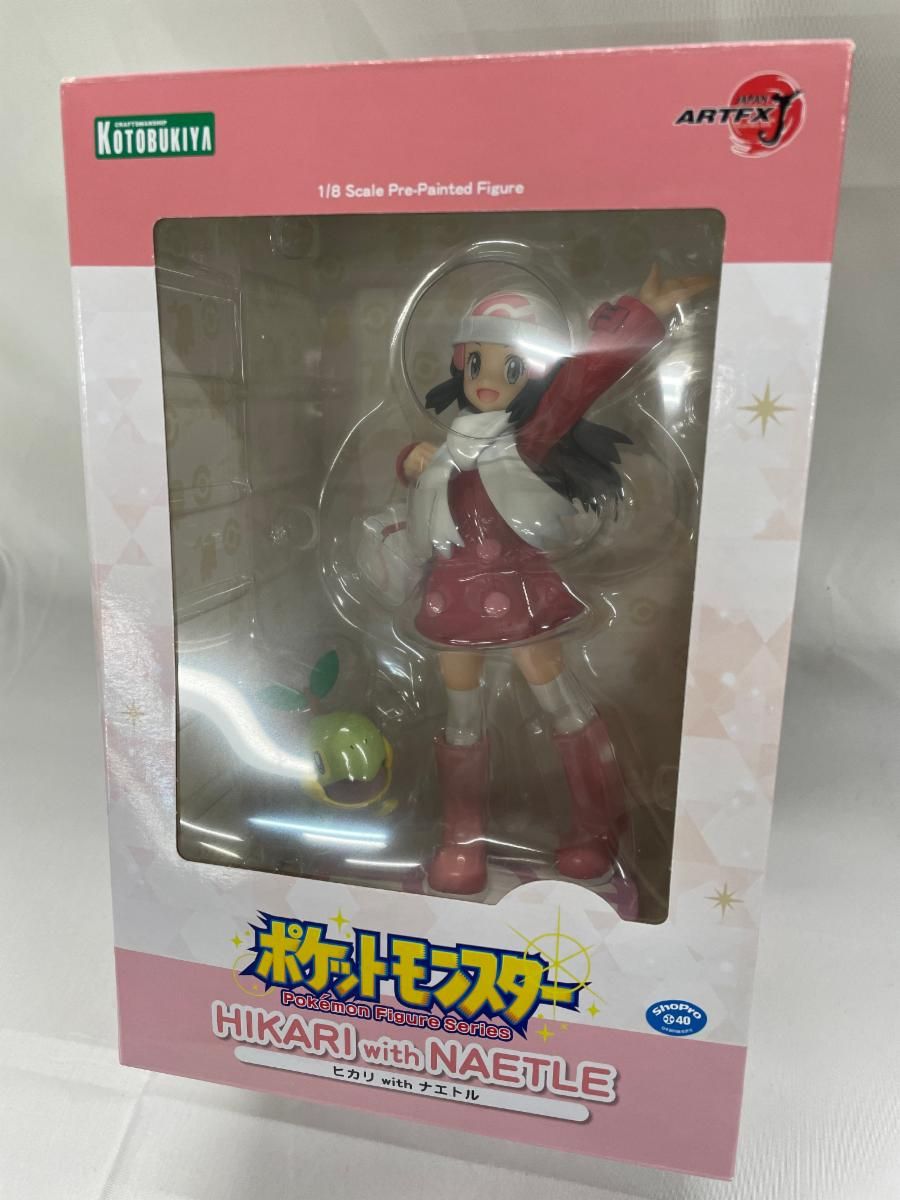 ポケモン ヒカリ with ナエトル 1/8 ARTFX J ヒカリ with ナエトル｜『ポケットモンスター』シリーズ