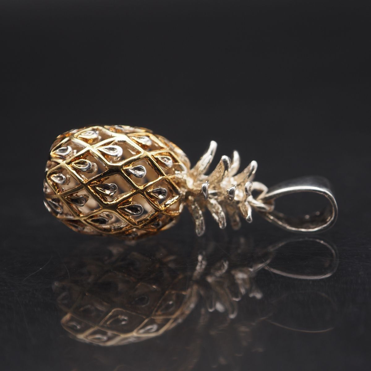 M571 ハワイアンジュエリー 925刻印 ペンダント トップ パイナップル