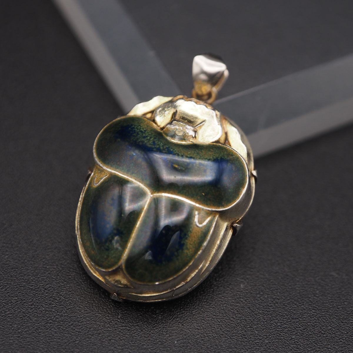 M096 宮本商行 MIYAMOTO SHOKO SILVER刻印 ペンダント トップ スカラベ