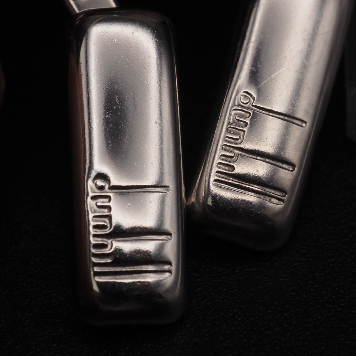 M553 dunhill ダンヒル 925 STEEL刻印 カフスボタン 操縦士 パイロット
