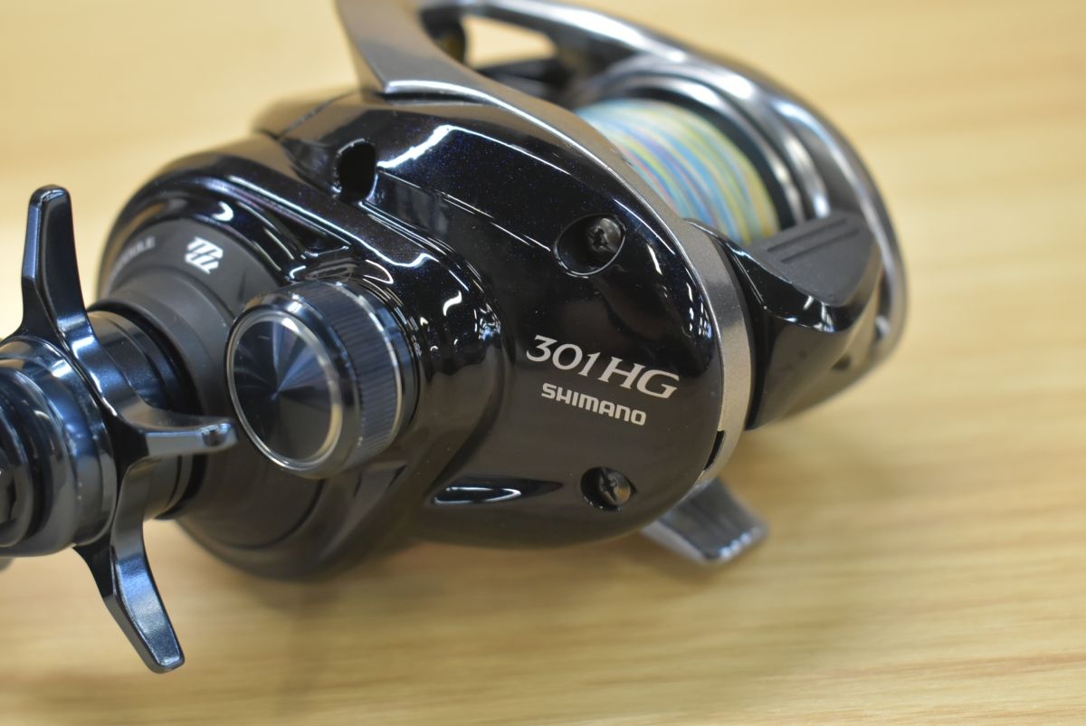 シマノ 17 グラップラー 301HG ベイトリール 左ハンドル SHIMANO