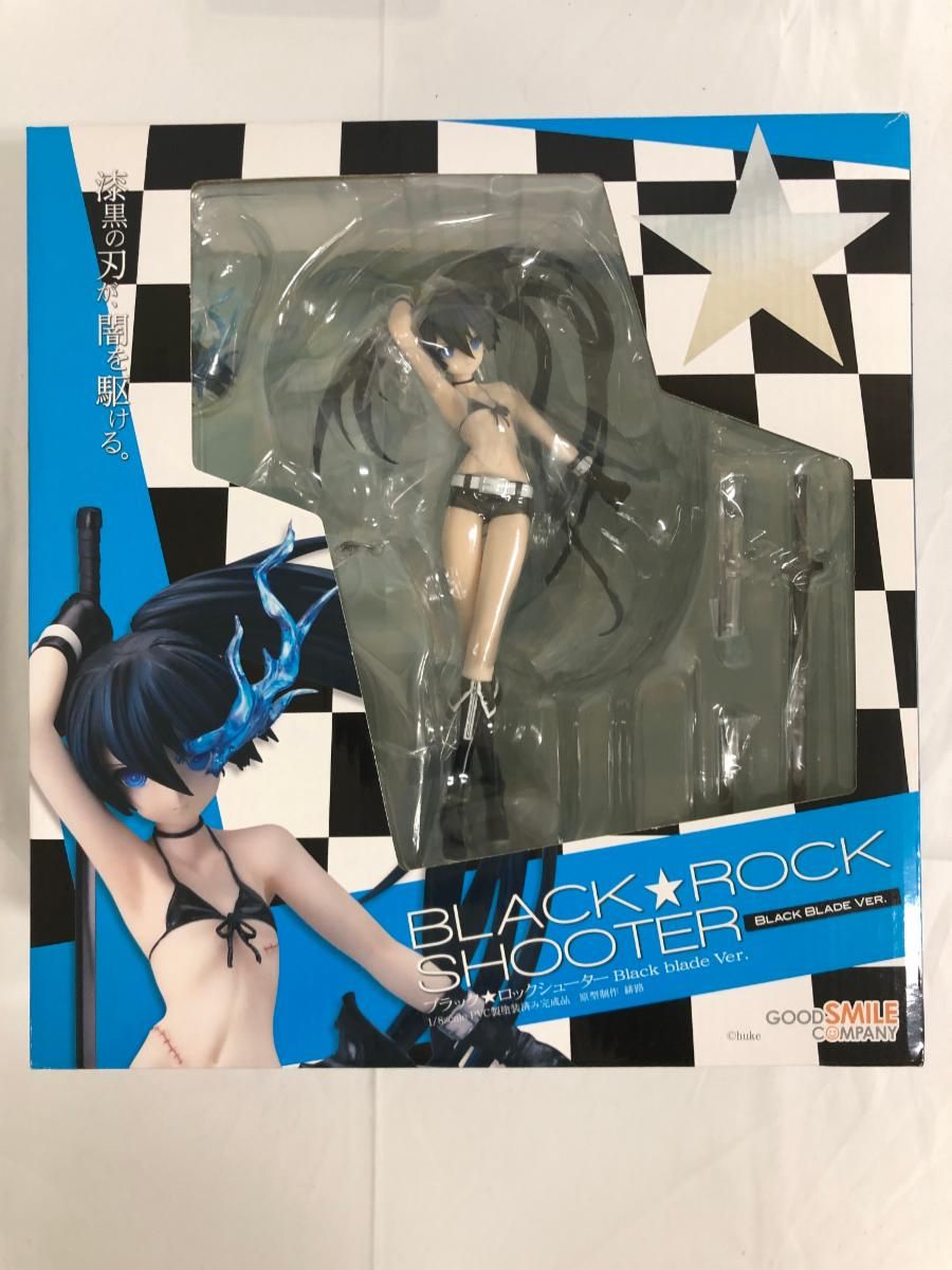 【新品未開封】 ブラック★ロックシューター Black blade ver. Black Rock Shooter: Black Blade ver. (PVC Figure) - HobbySearch