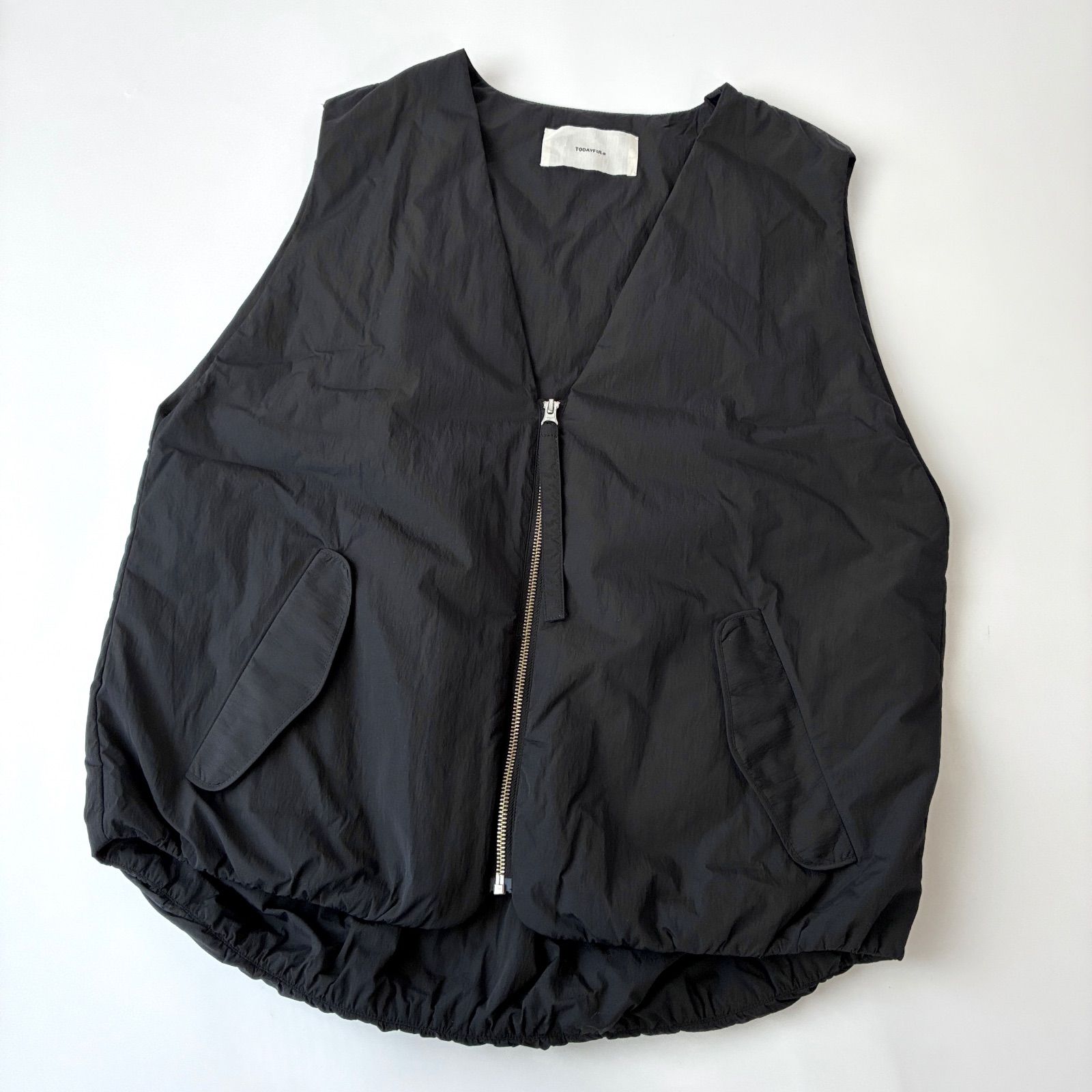 TODAYFUL Vneck Nylon Vest ベスト TODAYFUL Vネックナイロンベスト 【公式通販】