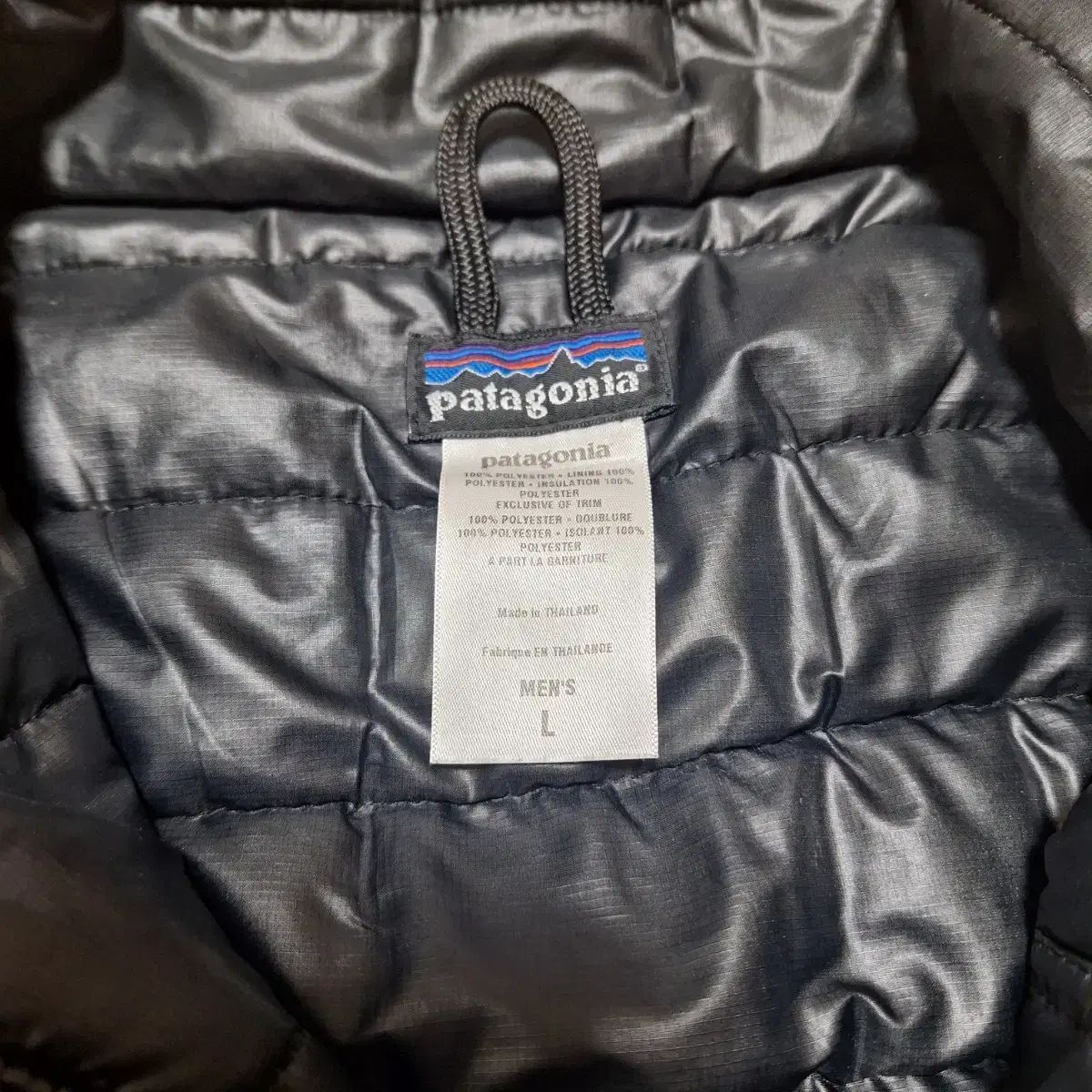 Patagonia パフボール ベスト ブラック パタゴニア ヴィンテージ M 02's パタゴニア パフボールベスト ブラック 表記(XL) パッカブル