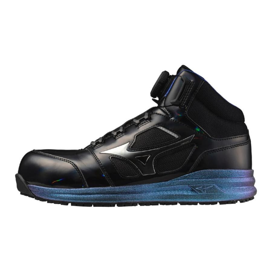 ミズノプロ　シューズ MIZUNO LSII73M F1GA251209 ホログラムブラックXシルバー 限定色