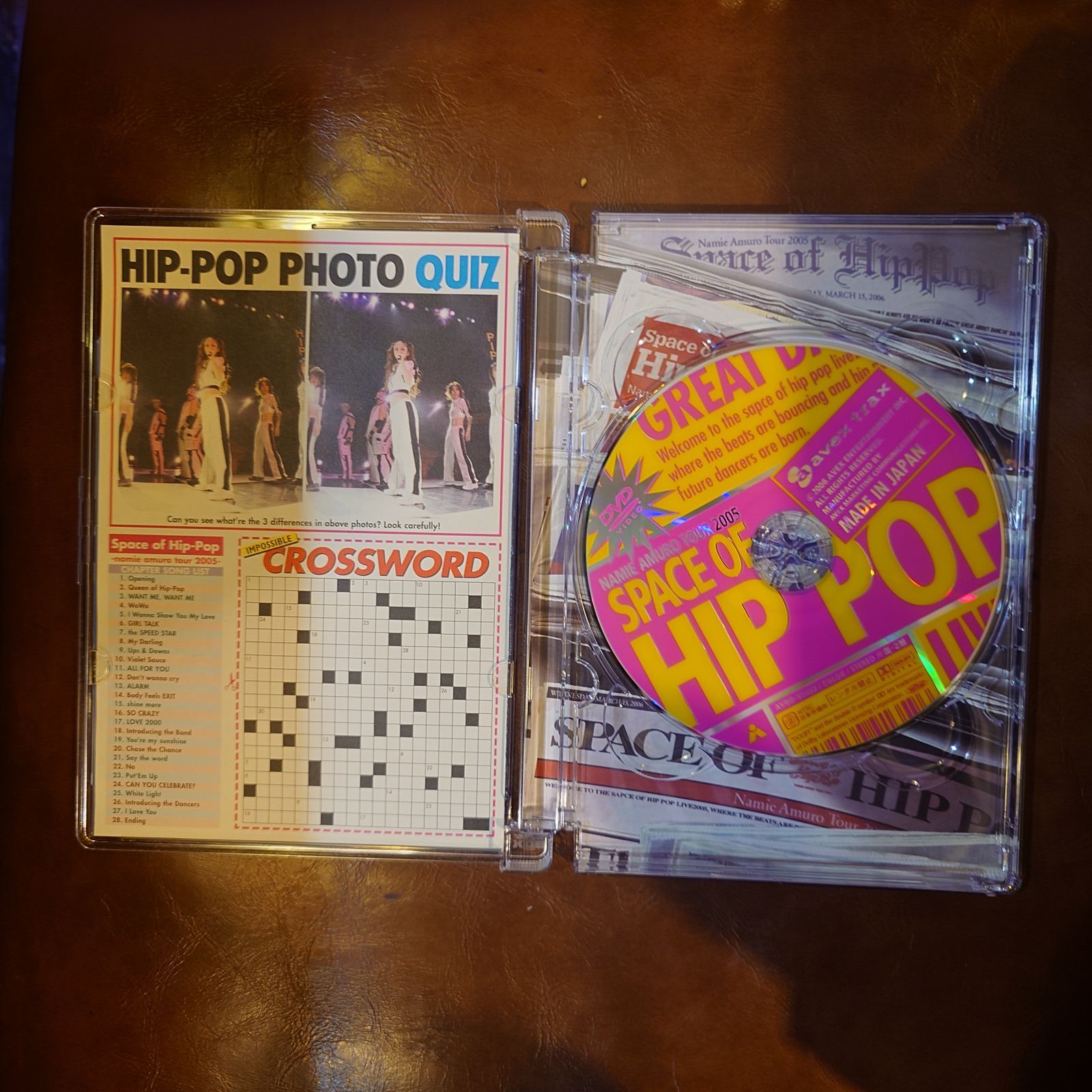 安室奈美恵 SPACE OF HIP-POP NAMIE AMURO TOUR 2005 - メルカリ