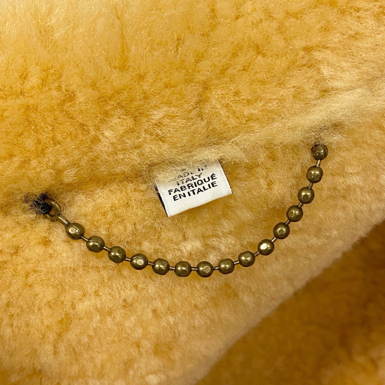 53a19 COACH コーチ Eagle Raggedy Shearling Jacket ムートン  