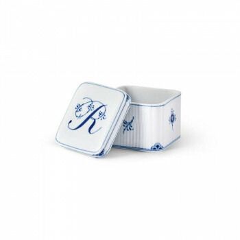 【貴重】ロイヤルコペンハーゲン ボンボニエール スクエア【廃盤】 C)ロイヤルコペンハーゲン アルファベット ボンボニエール スクエア R