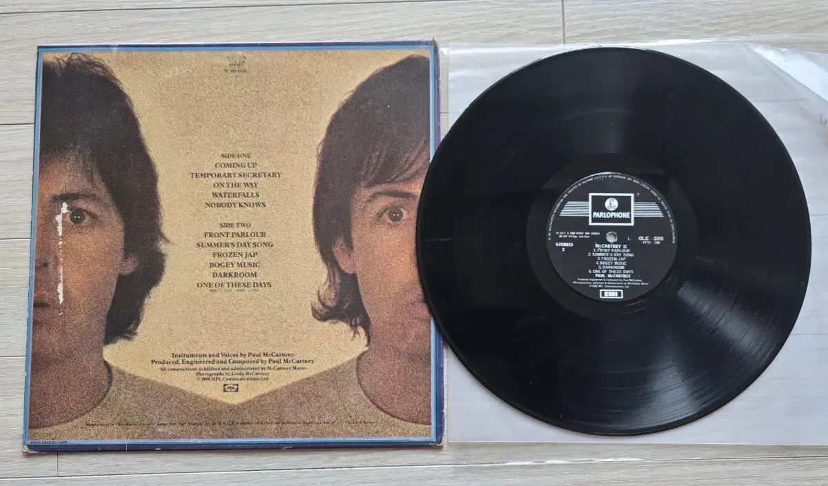 ポール マッカートニー McCartney II LP ヴァイナル ビニールレコード