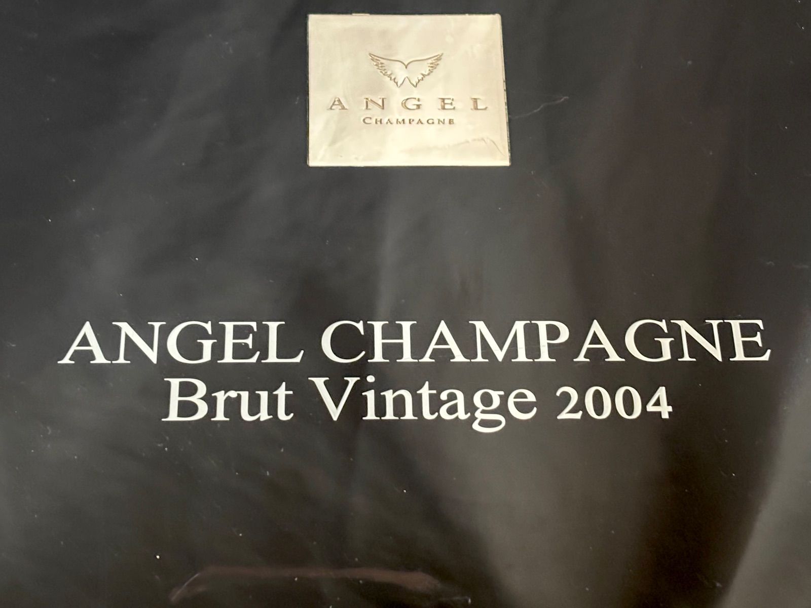 ANGEL CHAMPAGNE Brut Vintage 2004 Serial Ninbe, 1187/3500