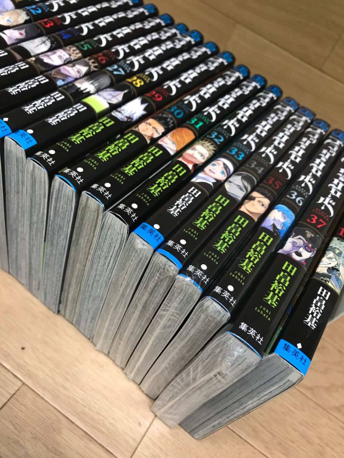☆①【未開封5冊】ブラッククローバー 1～37巻 コミック全巻セット+