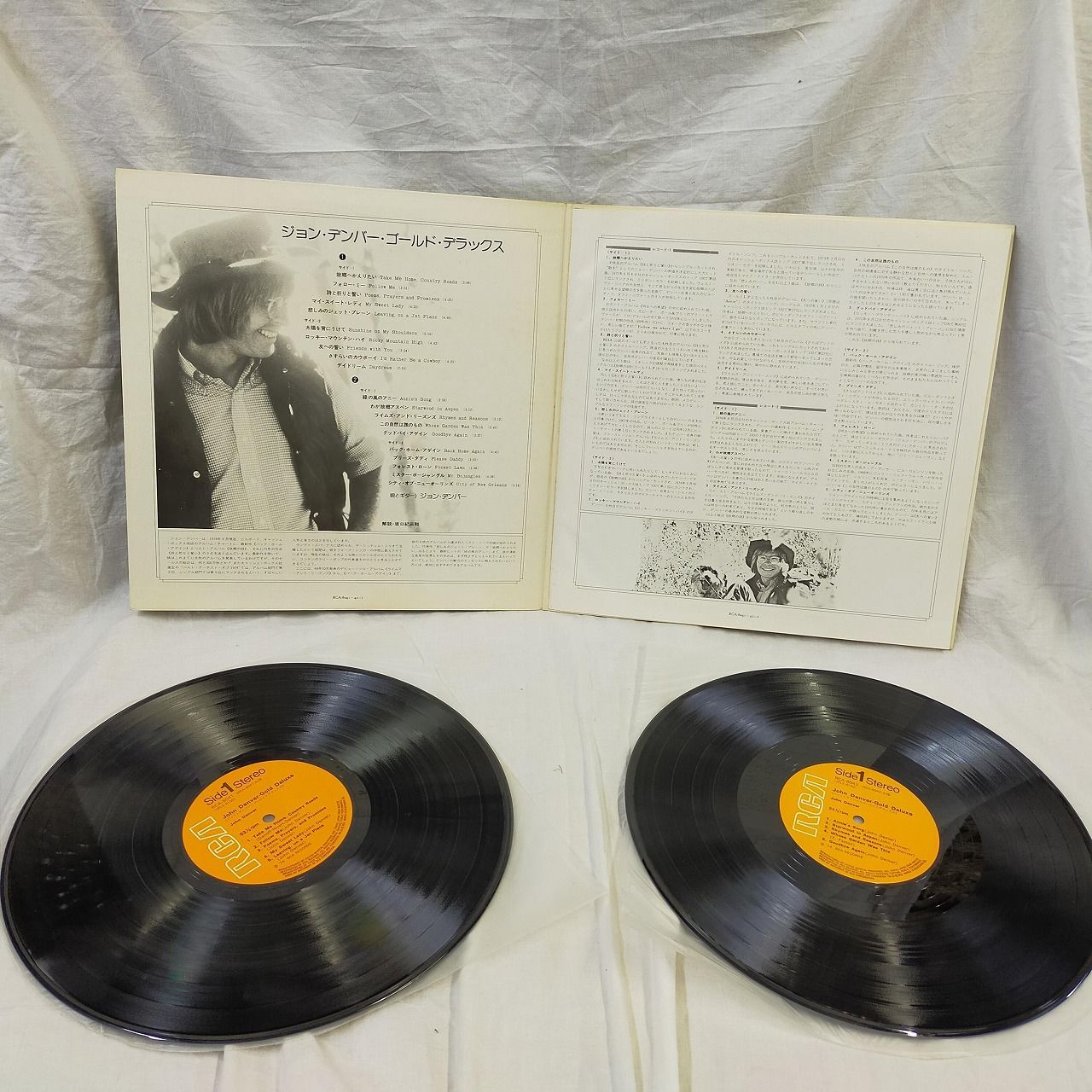 LPレコード1733】ジョン・デンバー / ゴールド・デラックス / ビクター