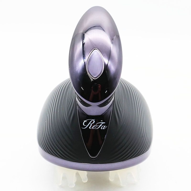 中古良品 ReFa BEAUTECH HEAD SPA RE-AP-03A ブラック リファビュー