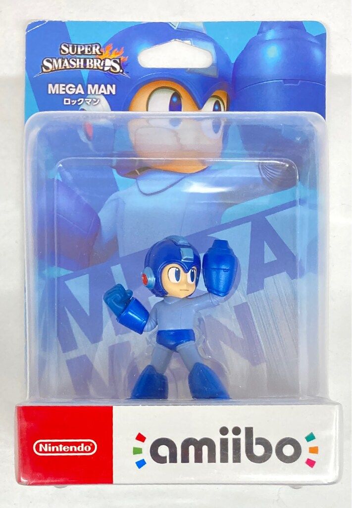 任天堂 amiibo 大乱闘スマッシュブラザーズ ロックマン(底面ハングル