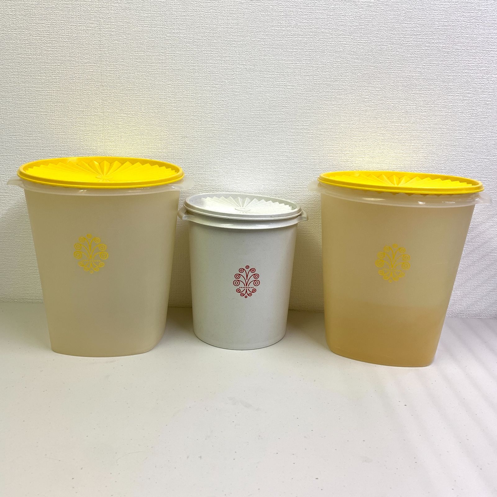 タッパーウェア 昭和 レトロ マキシクイーンデコレーター ホワイト