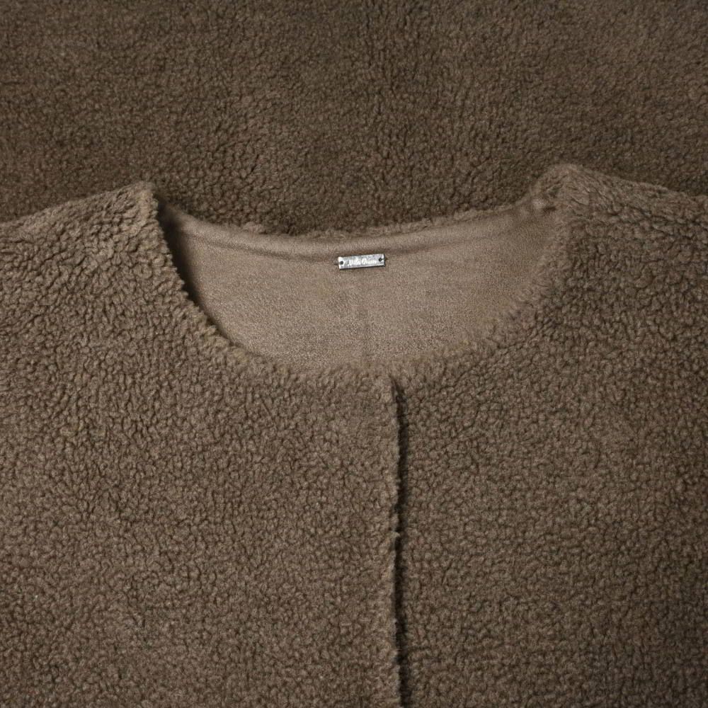 Mila Owen ノーカラー シャツカーブ ボア ジャケット - メルカリ