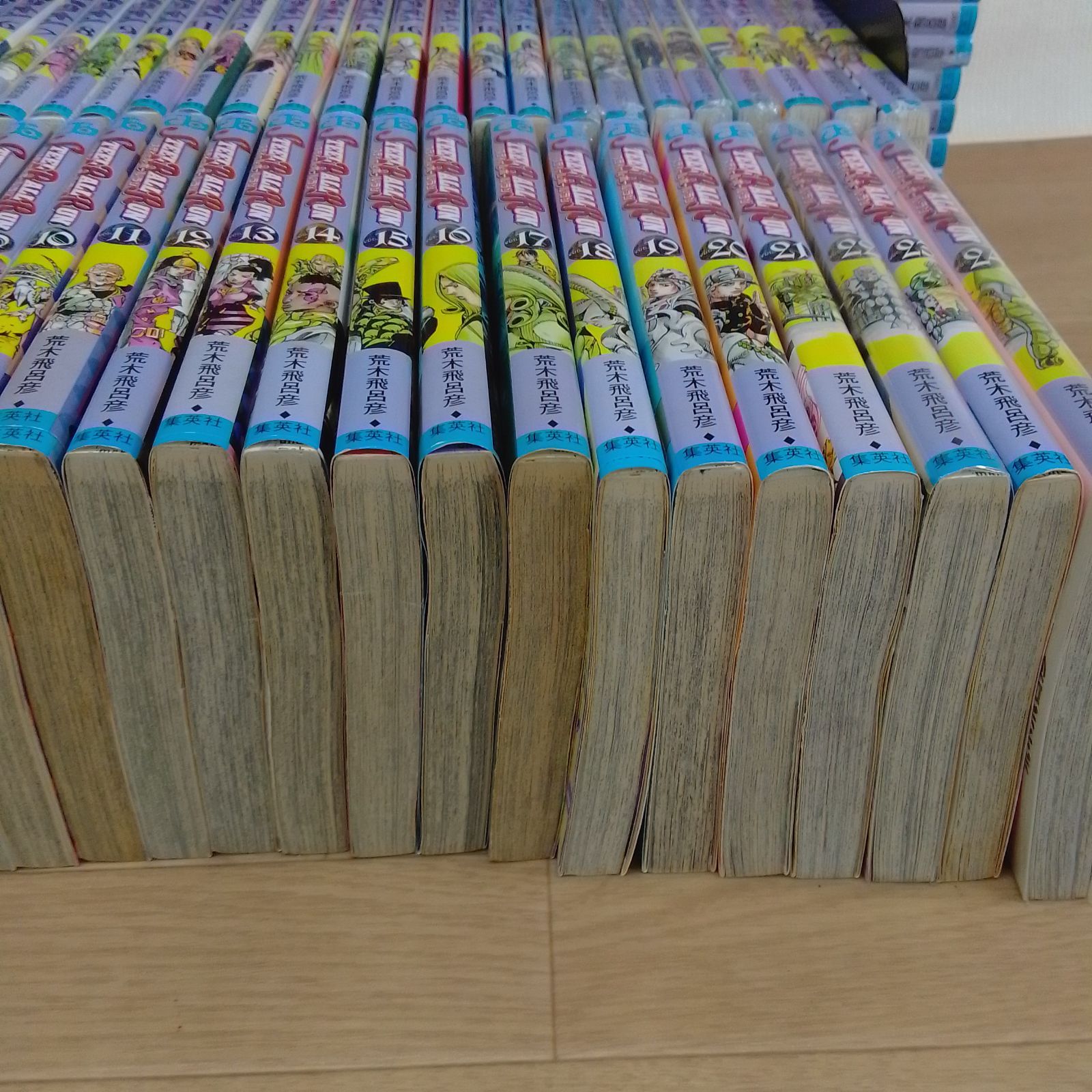 ジョジョリオン　STEEL BALL RUN　全巻　ストーンオーシャン ジョジョの奇妙な冒険PART6ストーンオーシャン 全17巻完結(ジャンプ