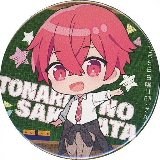 中古】バッジ・ピンズ となりの坂田。 SD 黒板 缶バッジ 「浦島坂田船