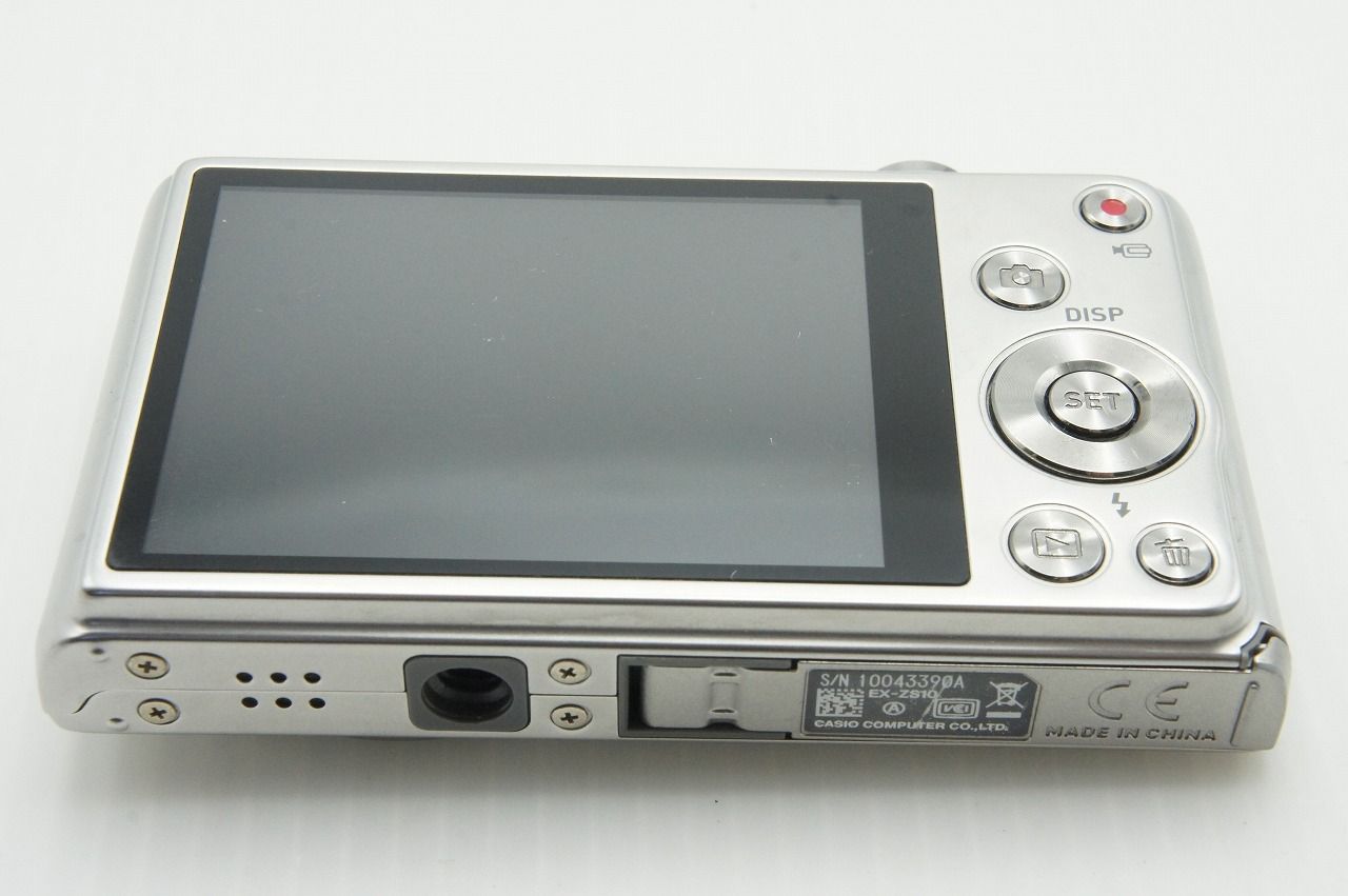 CASIO カシオ EXILIM EX-ZS10 コンパクトデジタルカメラ シルバー