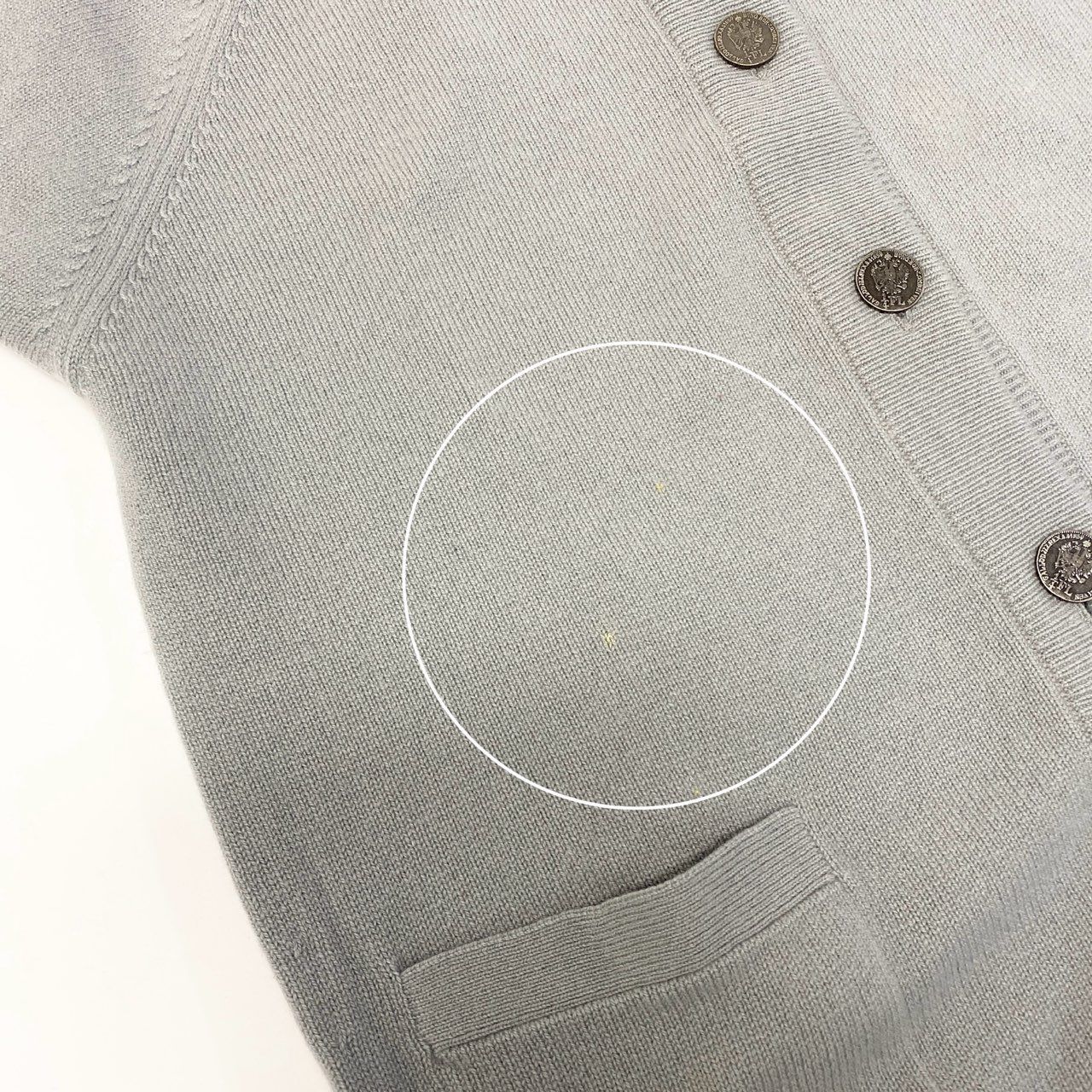 9a19 Ballantyne バランタイン ピュアカシミヤ 100％ カーディガン