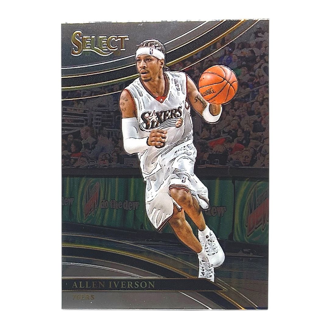 PANINI NBAカード SELECT ALLEN IVERSON 76ERS #294 送料無料 中古 IT2