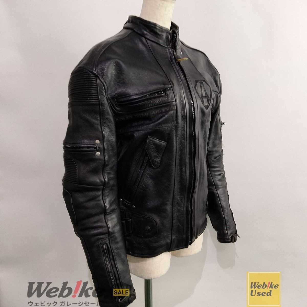 ARLEN NESS レザージャケット ARLEN NESS シングルライダース レザージャケット | サイズ：M