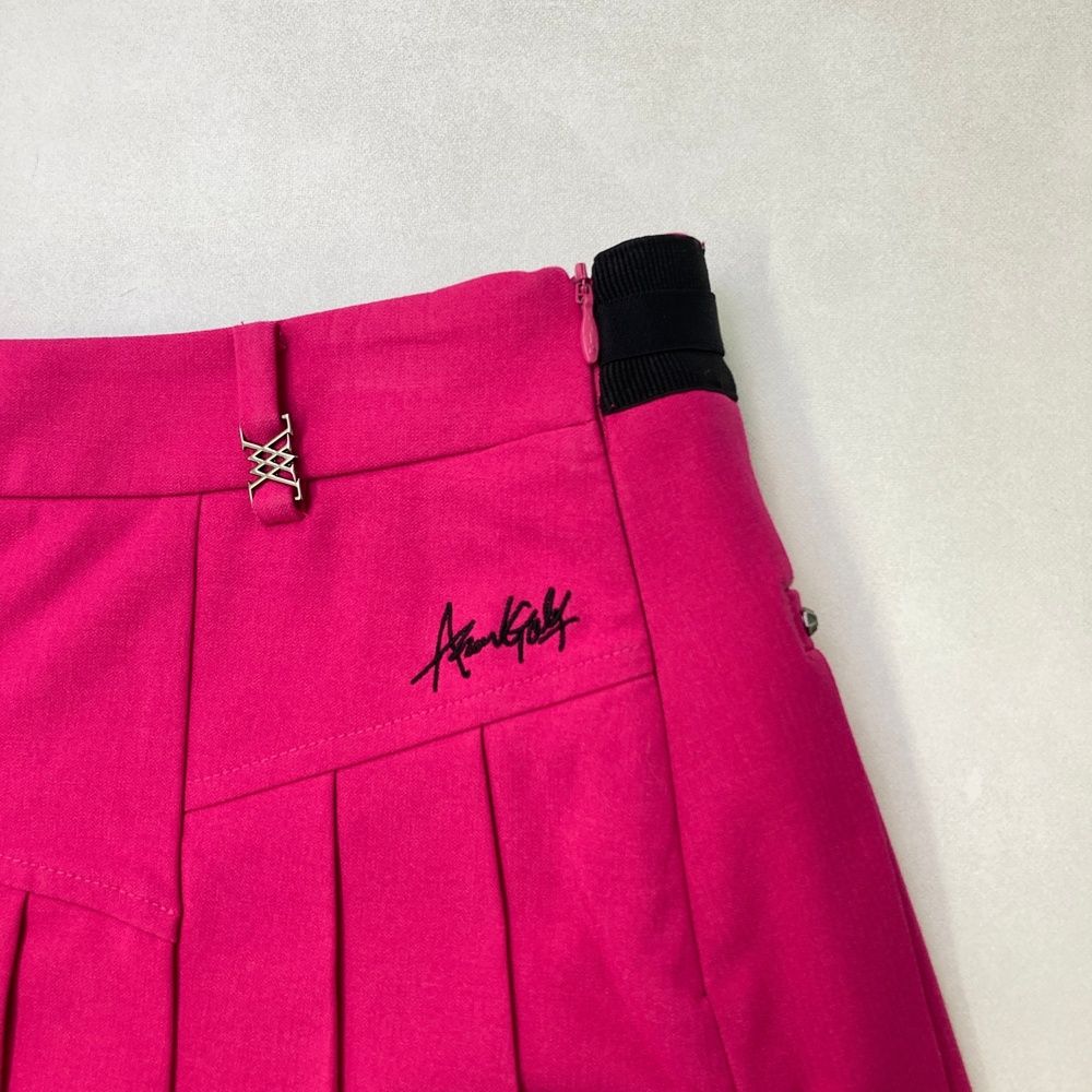 サイズ：S ANEW GOLF アニューゴルフ インナー付スカート プリーツ