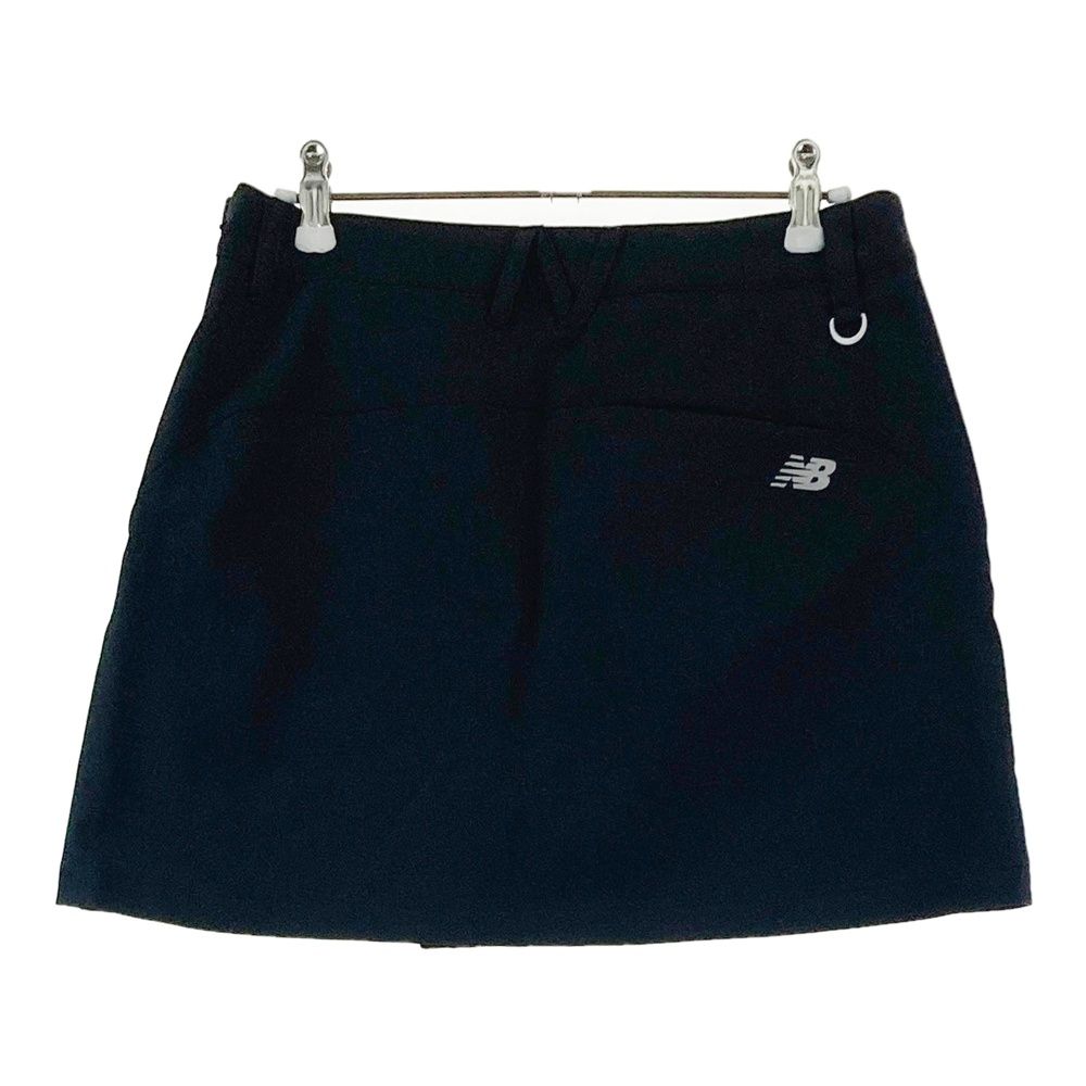 新品　ニューバランスゴルフ　レディース　裏起毛　インナー付きスカート　黒ブラック サイズ：1 NEW BALANCE GOLF ニューバランス インナー付 スカート