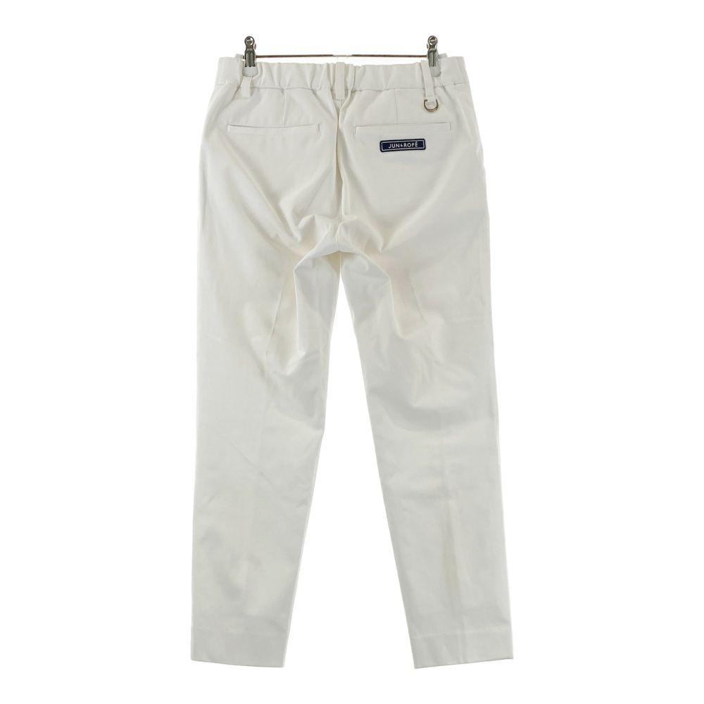 サイズ：M JUN&ROPE ジュン アンド ロペ 裏地付 ストレッチパンツ