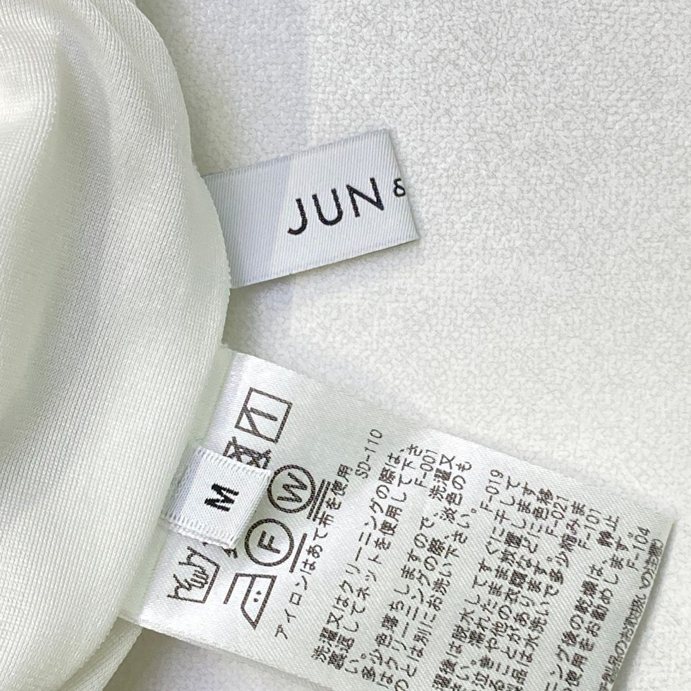 サイズ：M JUN&ROPE ジュン アンド ロペ 裏地付 ストレッチパンツ