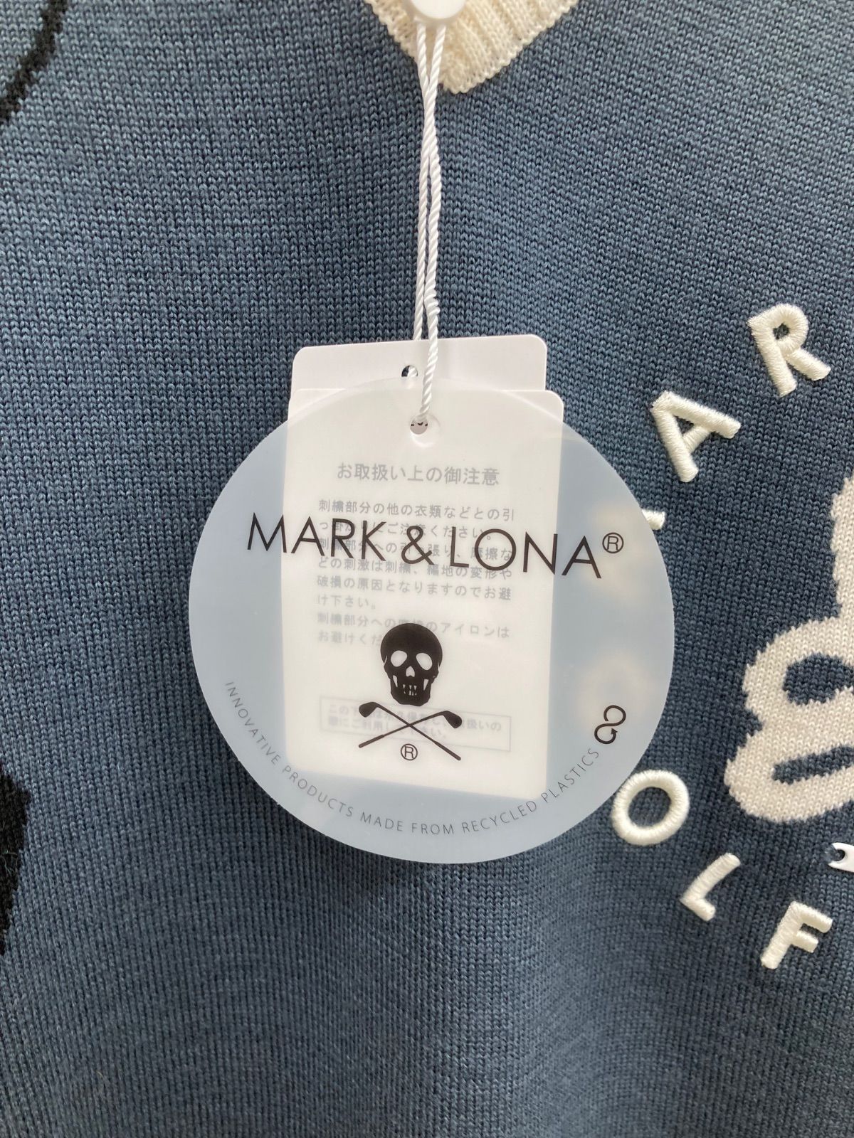 未使用品！MARK & LONA マークアンドロナ ニット Vネック 46 M相当