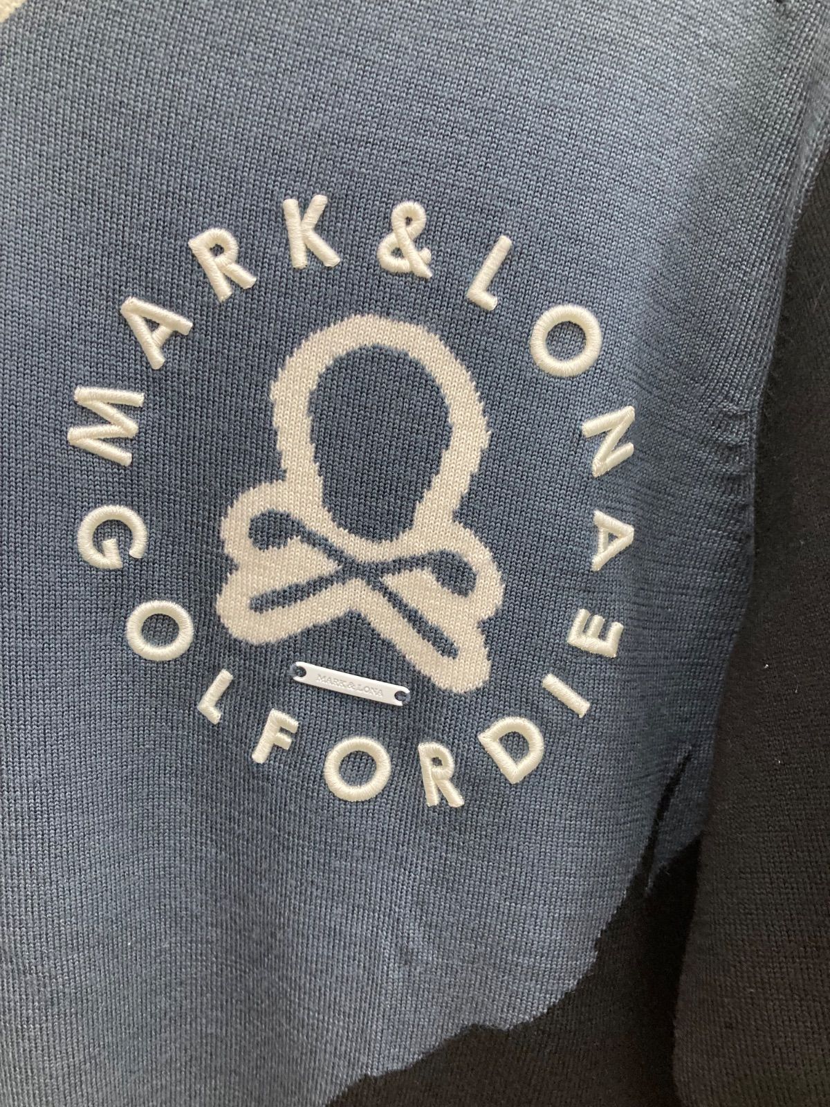 未使用品！MARK & LONA マークアンドロナ ニット Vネック 46 M相当