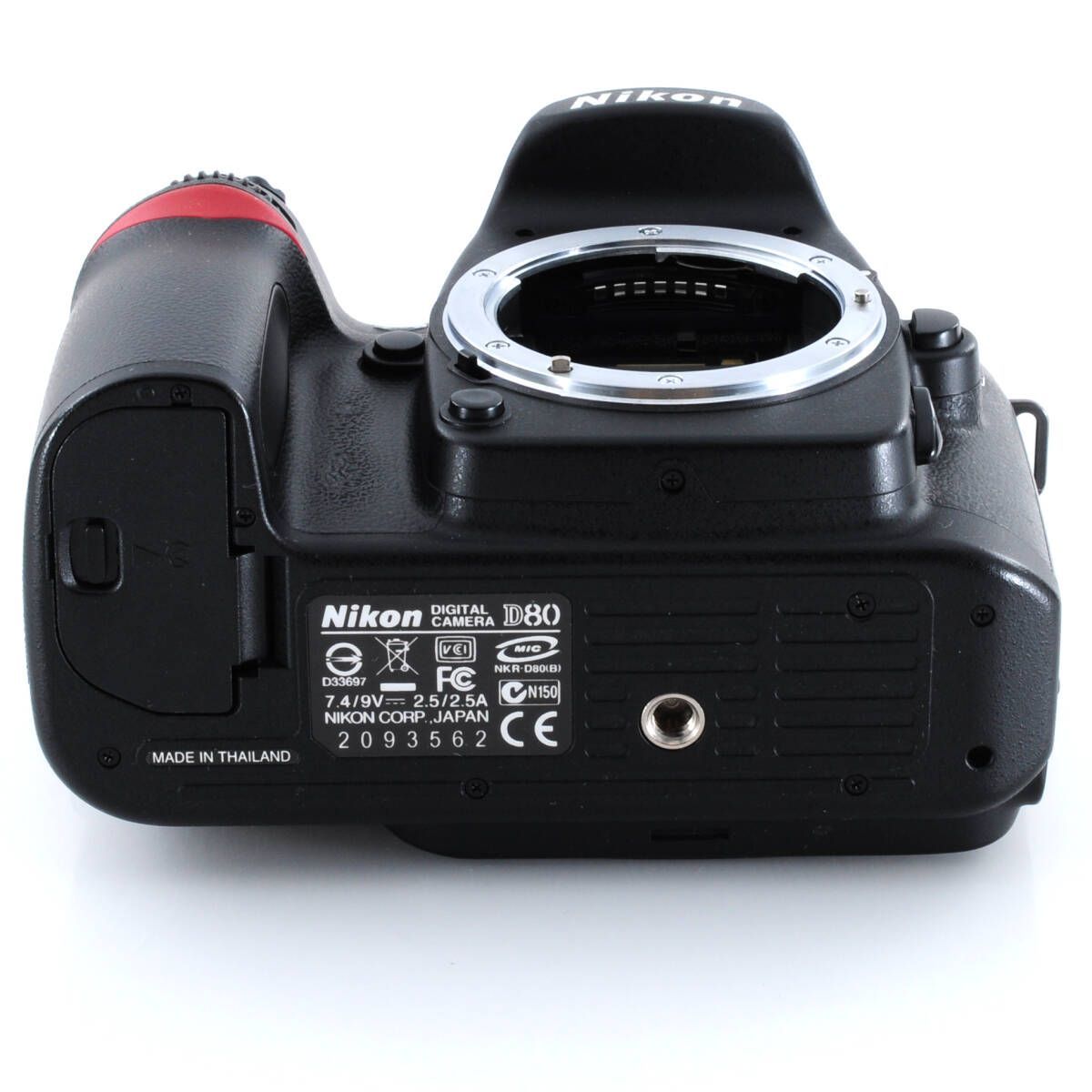 ニコン】Nikon D80 デジタル一眼レフカメラ バッテリー・充電器付き 