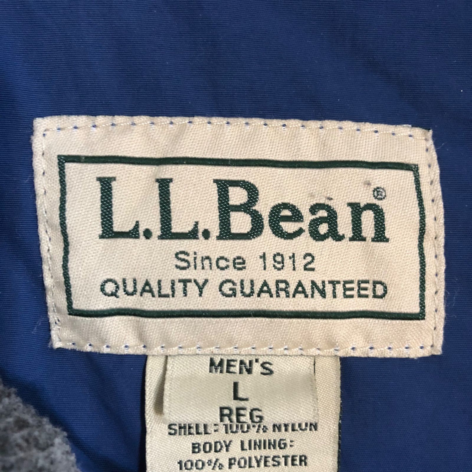 T7369 L.L.Bean ウォームアップジャケット アウトドア 古着 ziigaat 