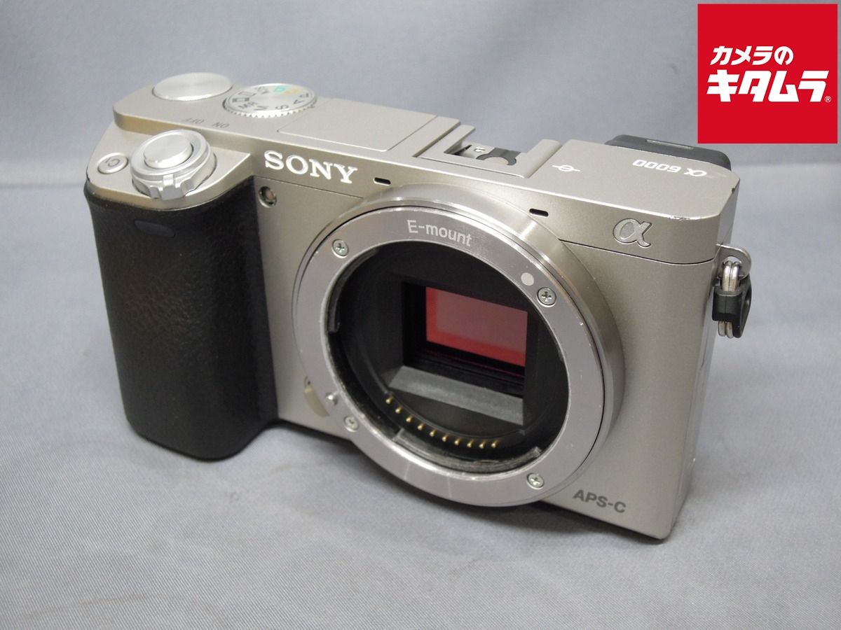 中古】 【並品】 ソニー α6000 ボディ シルバー [ILCE-6000 S] - メルカリ