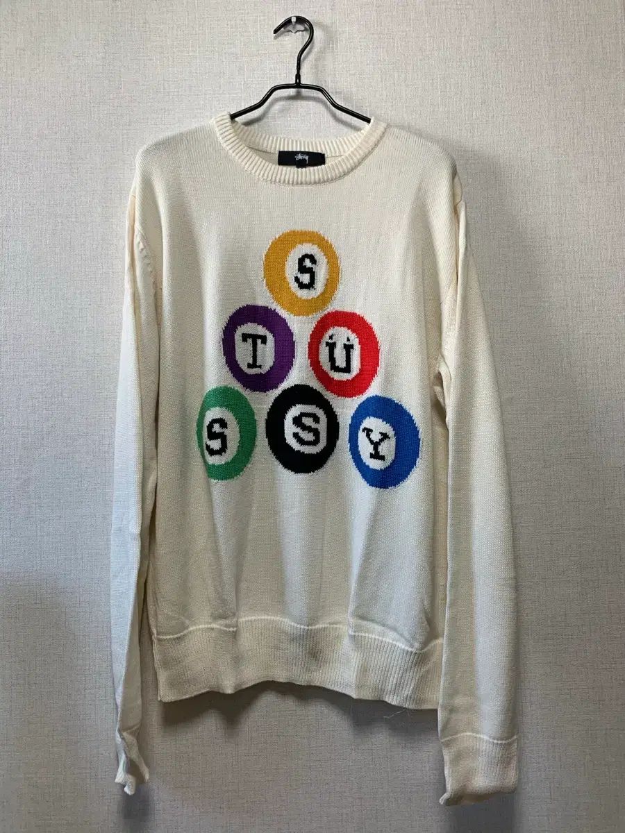 STUSSY 8ボール ニット セーター - メルカリ