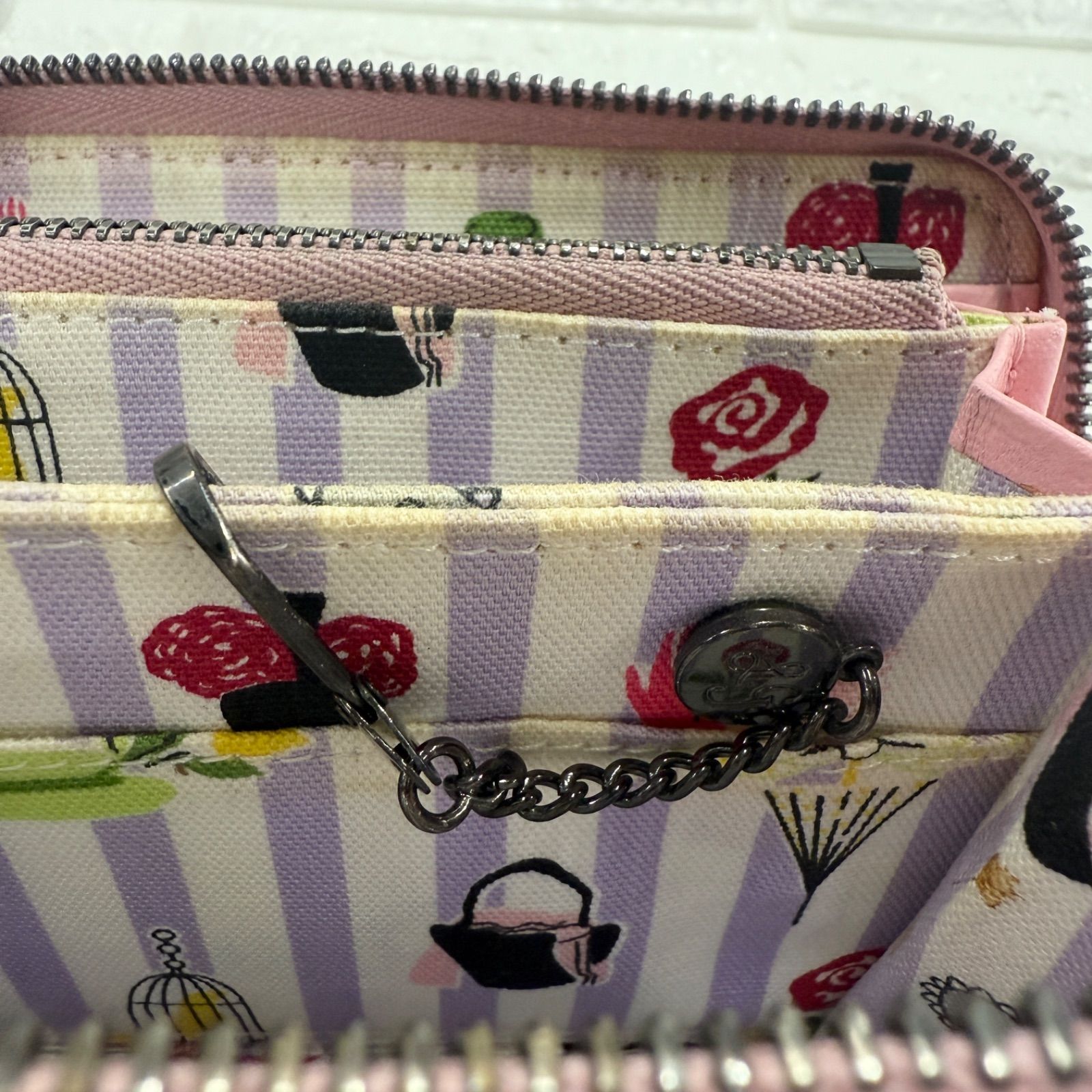 ルルギネス Lulu Guinness 財布 ピンク - メルカリ