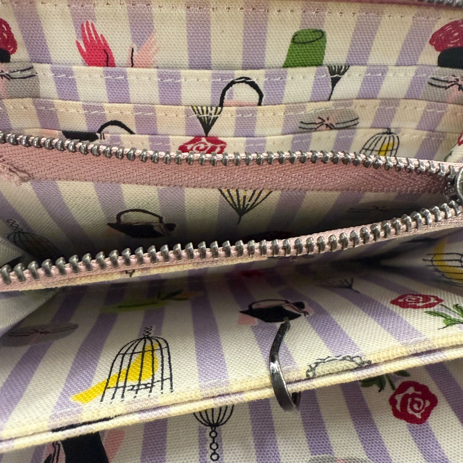 ルルギネス Lulu Guinness 財布 ピンク - メルカリ