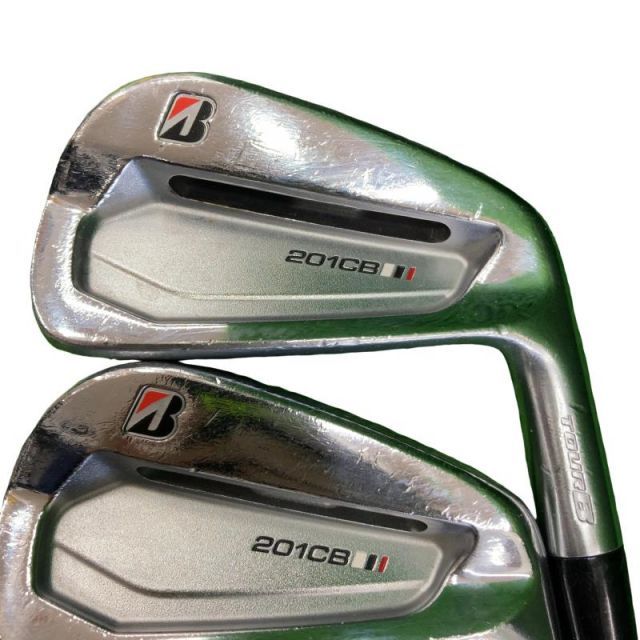 中古】 ブリヂストン TOUR B 201CB 7S アイアンセット IR 純正特注