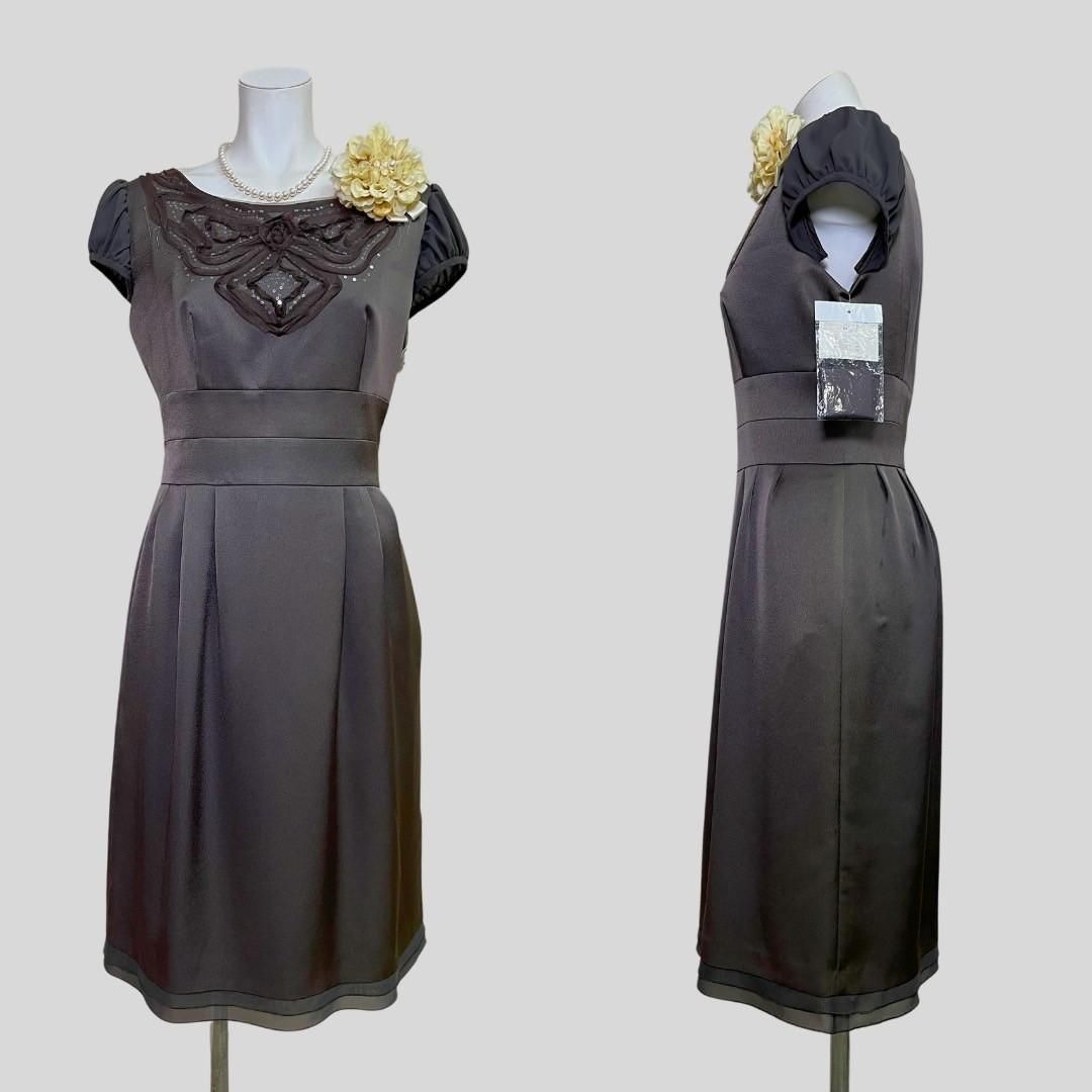 ◎当日発送可能【新品未使用】マリココウガ　東京ソワール　ワンピースドレス♯ 東京ソワール 新品同様/マリココウガ MARIKO KOHGA フォーマル