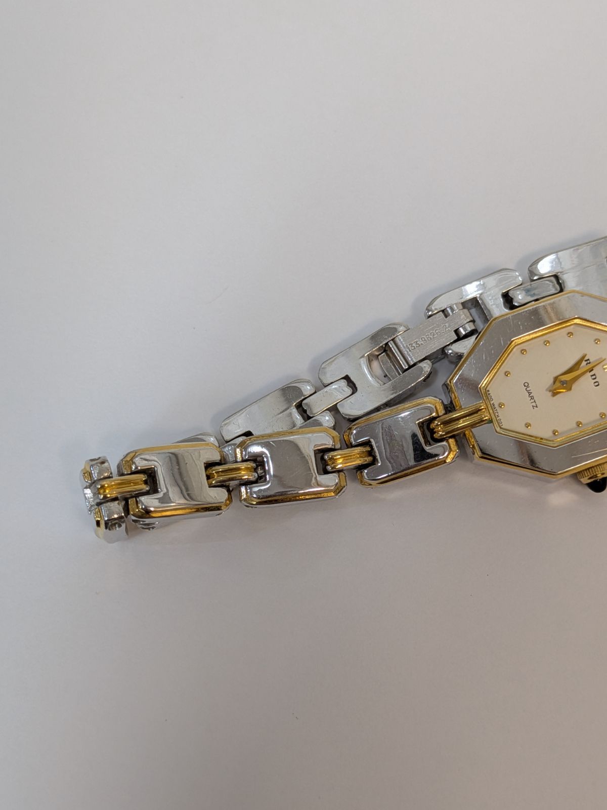 RADO ゴールド シルバー ブレスレットウォッチ RADO 133.9626.2 腕時計 ブレスウォッチ ゴールド×シルバー コンビ