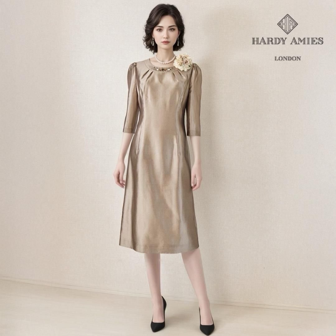 ◎当日発送可能！ハーディエイミス セレモニー 9号 ベージュ 上品な