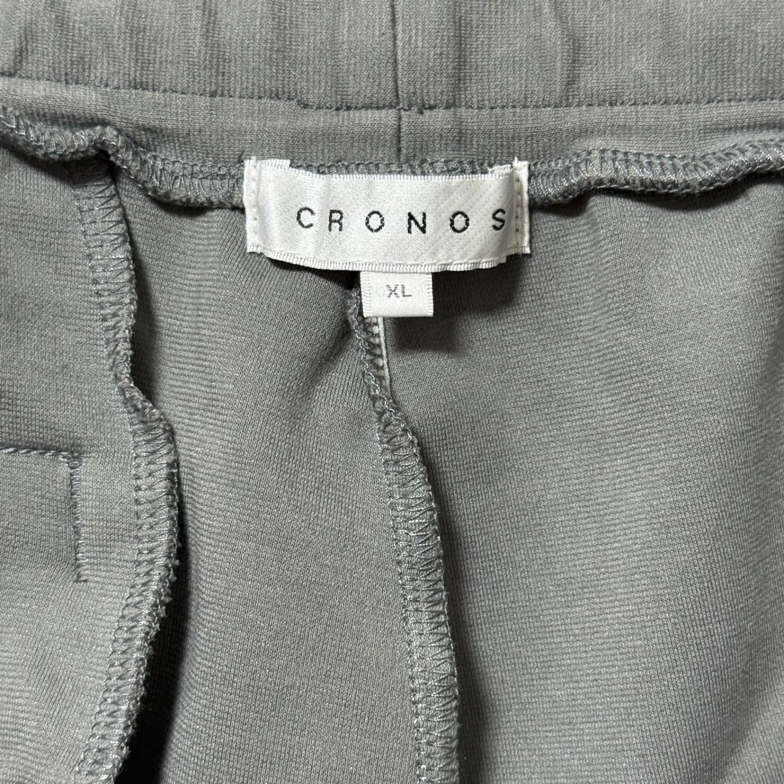 クロノス cronos セットアップ グレー ホワイト ジャケット パーカー